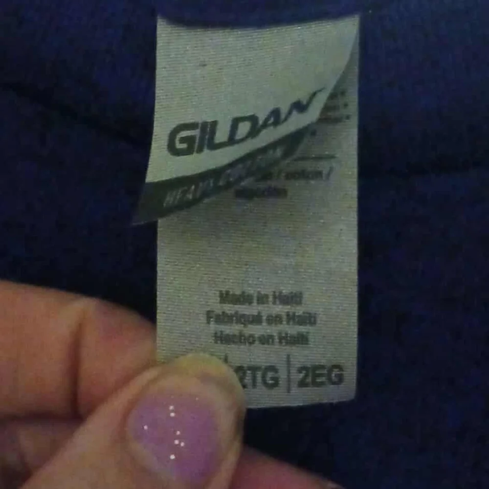 Gildan Deep Purple Tee - Picture 2 of 4